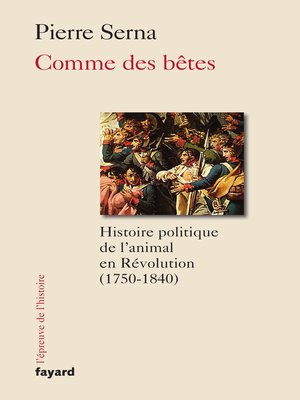 cover image of Comme des bêtes